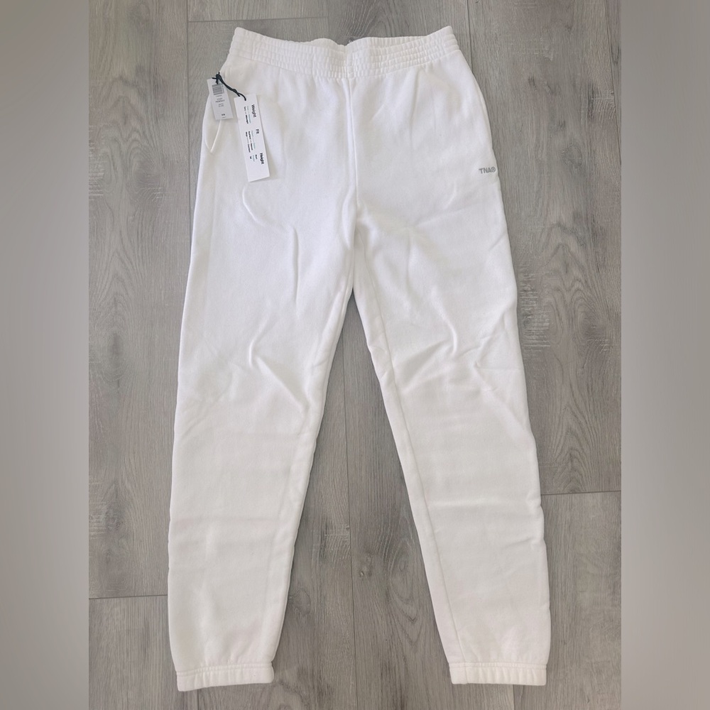 TNA Aritzia Sweatpants White